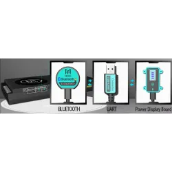 BMS Lifepo4 4S smart battery - with balancer - Bluetooth / Android / IOS - 12V - 72V - 30A - 200ABattery