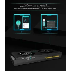 BMS Lifepo4 4S smart battery - with balancer - Bluetooth / Android / IOS - 12V - 72V - 30A - 200ABattery
