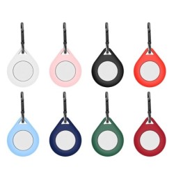 Silicone protective cover - for AirTags / Bluetooth tracker - with carabinerKeys