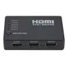 5 in / 1 out - HDMI switcher - splitter - HUB - with IR remote controller - 1080P - for HDTV DVD BOXSplitters