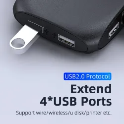 HDMI KVM switch - with extender - 4 USB 2.0 - 4K30Hz 1080P60HzHDMI switchers
