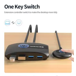 KVM switch - USB 2.0 / 3.0 - for Windows 10 / PC / keyboard / mouse / printer - sharing / pairingHDMI switchers