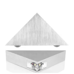 Modern wall lamp - triangle shaped - aluminum - LED - 3WWall lights