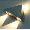 Modern wall lamp - triangle shaped - aluminum - LED - 3WWall lights