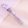 Multi coloured gel pen - with flamingo - 10 ink colorsPens & Pencils