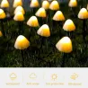 Solar string light - LED - with sticks - waterproof - mushrooms shapedSolar lighting