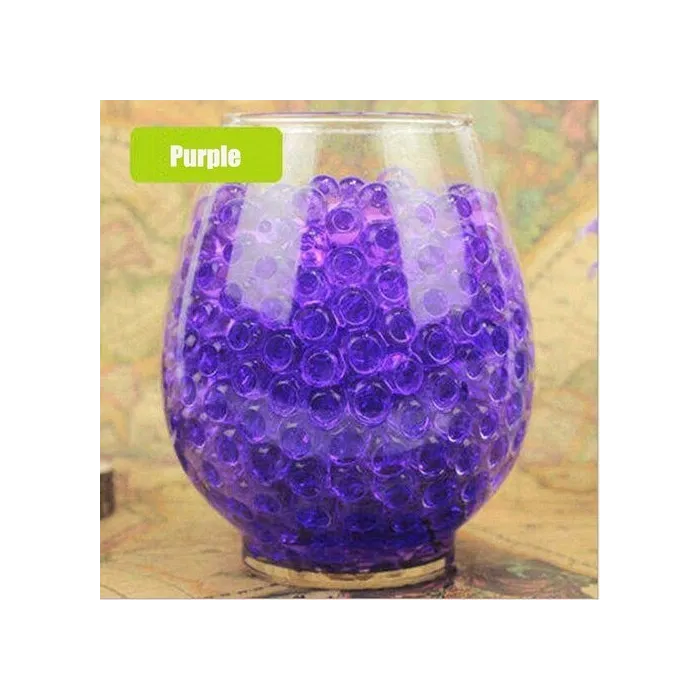 Crystal soil hydrogel - beads growing in the water - Orbiz - 100 piecesDecoration