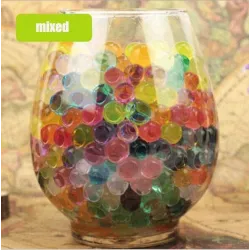 Crystal soil hydrogel - beads growing in the water - Orbiz - 100 piecesDecoration