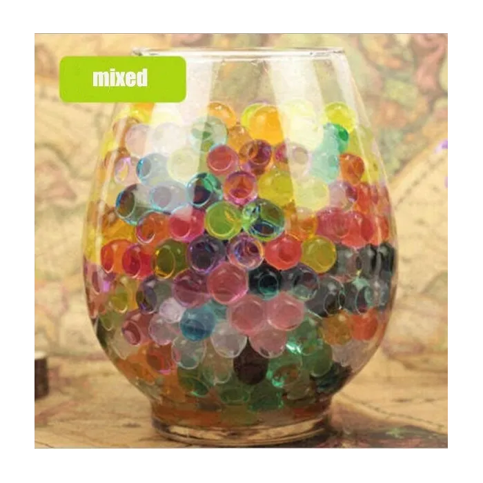 Crystal soil hydrogel - beads growing in the water - Orbiz - 100 piecesDecoration