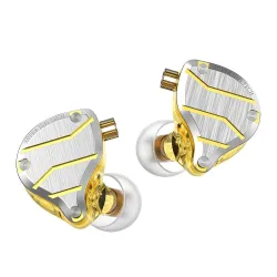 QKZ ZXN - high resolution earphones - in-ear wired headset - dual magnet - 2 Pin - 1DDEar- & Headphones