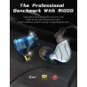 QKZ ZXN - high resolution earphones - in-ear wired headset - dual magnet - 2 Pin - 1DDEar- & Headphones