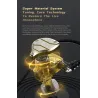 QKZ ZXN - high resolution earphones - in-ear wired headset - dual magnet - 2 Pin - 1DDEar- & Headphones