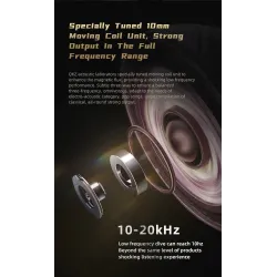 QKZ ZXN - high resolution earphones - in-ear wired headset - dual magnet - 2 Pin - 1DDEar- & Headphones