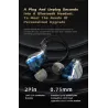 QKZ ZXN - high resolution earphones - in-ear wired headset - dual magnet - 2 Pin - 1DDEar- & Headphones