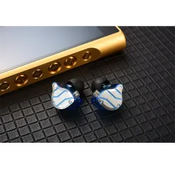 QKZ ZXN - high resolution earphones - in-ear wired headset - dual magnet - 2 Pin - 1DDEar- & Headphones