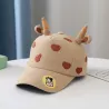 Children baseball cap - with cartoon cow / hornsHats & caps