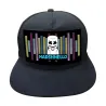 Trendy DJ baseball cap - light-up - with sound activated detachable screenHats & Caps