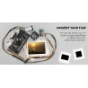 Negative film scanner - high resolution - 8-slide - digital film converter - 2.4"LCDCamera