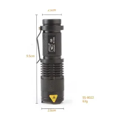 Cree Q5 - mini LED flashlight - torchTorches