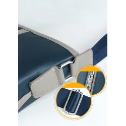 Fashionable shoulder bag - leather - waterproof - unisexBags