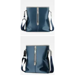 Fashionable shoulder bag - leather - waterproof - unisexBags