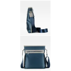 Fashionable shoulder bag - leather - waterproof - unisexBags