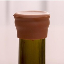 Silicone wine bottle cap - leak proof stopperBar supply
