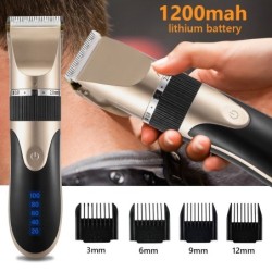 Professional hair / beard clipper - electric trimmer - 1200mAhHair trimmers