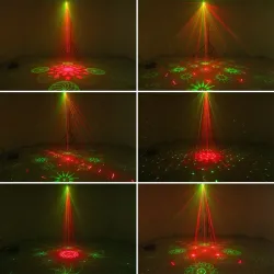 ALIEN - 4 in 1 - remote DMX laser projector - rotatable ball - UV stage lightingStage & events lighting