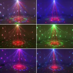 ALIEN - 4 in 1 - remote DMX laser projector - rotatable ball - UV stage lightingStage & events lighting