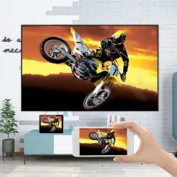 AAO YG230 - mini projector - 1080P - WiFi - multi screen - with speakerProjectors