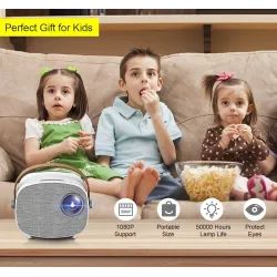 AAO YG230 - mini projector - 1080P - WiFi - multi screen - with speakerProjectors