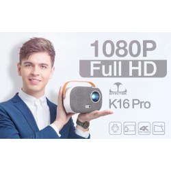 BYINTEK K16 PRO - portable mini LED projector - full HD - 1920*1080P - 4K - LCD - Android 9 - Wifi - 1080PProjectors