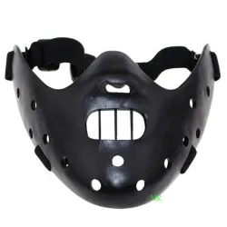 Silence Of The Lambs - Hannibal Lecter - half face resin mask - Halloween / carnivalsMasks