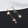Christmas tree - stars - earringsEarrings