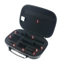 GoPro - SJCAM - Xiaomi Yi 4K - action camera - EVA storage case - camouflageProtection
