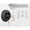Bluetooth - wireless - portable - shower speaker - waterproof - with microphone - FM - LCD displayBluetooth speakers