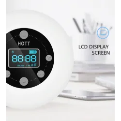Bluetooth - wireless - portable - shower speaker - waterproof - with microphone - FM - LCD displayBluetooth speakers