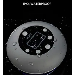 Bluetooth - wireless - portable - shower speaker - waterproof - with microphone - FM - LCD displayBluetooth speakers