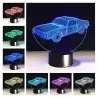 LED 3D lamp - night light - USB - touch switch / remote control - cartoon figuresLights & lighting