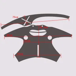 Anime Tokyo Ghoul Kaneki Ken - face mask - Halloween - festivalsMasks
