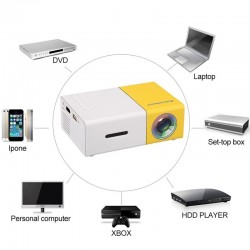 YG300 YG-300 Mini portable LED projector - HDMI - home theater - multimedia