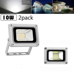LED floodlight - waterproof reflector - 220V - 10W - 2 pieces