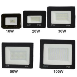 LED floodlight - waterproof reflector - work light - 10W - 100W