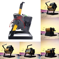LED floodlight - portable reflector - work light - rechargeable - waterproof - 50WFloodlights