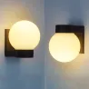 Modern ball shaped lamp - outdoor wall lightWall lights