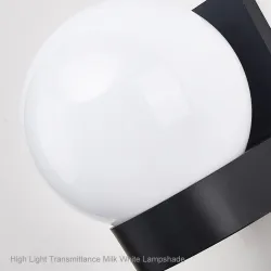 Modern ball shaped lamp - outdoor wall lightWall lights