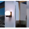 Modern ball shaped lamp - outdoor wall lightWall lights