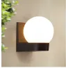Modern ball shaped lamp - outdoor wall lightWall lights