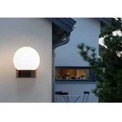 Modern ball shaped lamp - outdoor wall lightWall lights